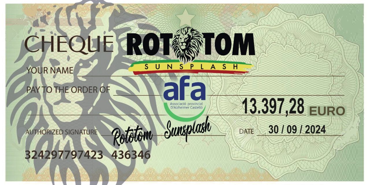 Cheque rototom AFA